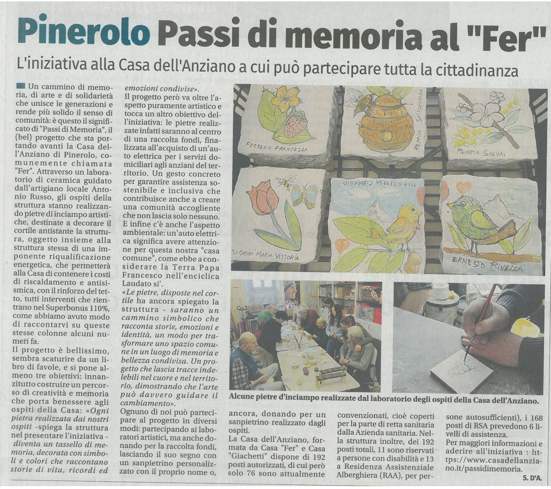 articolo Eco del Chisone